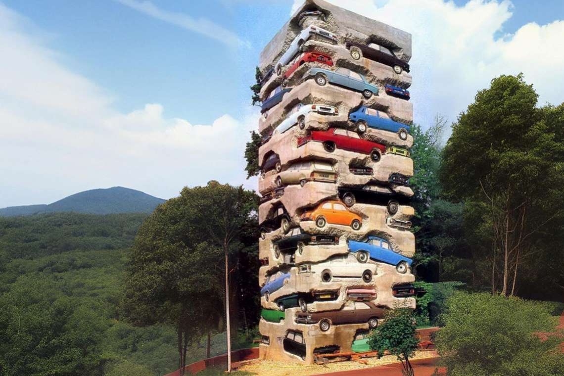 Long term parking, gli accumuli di Armand